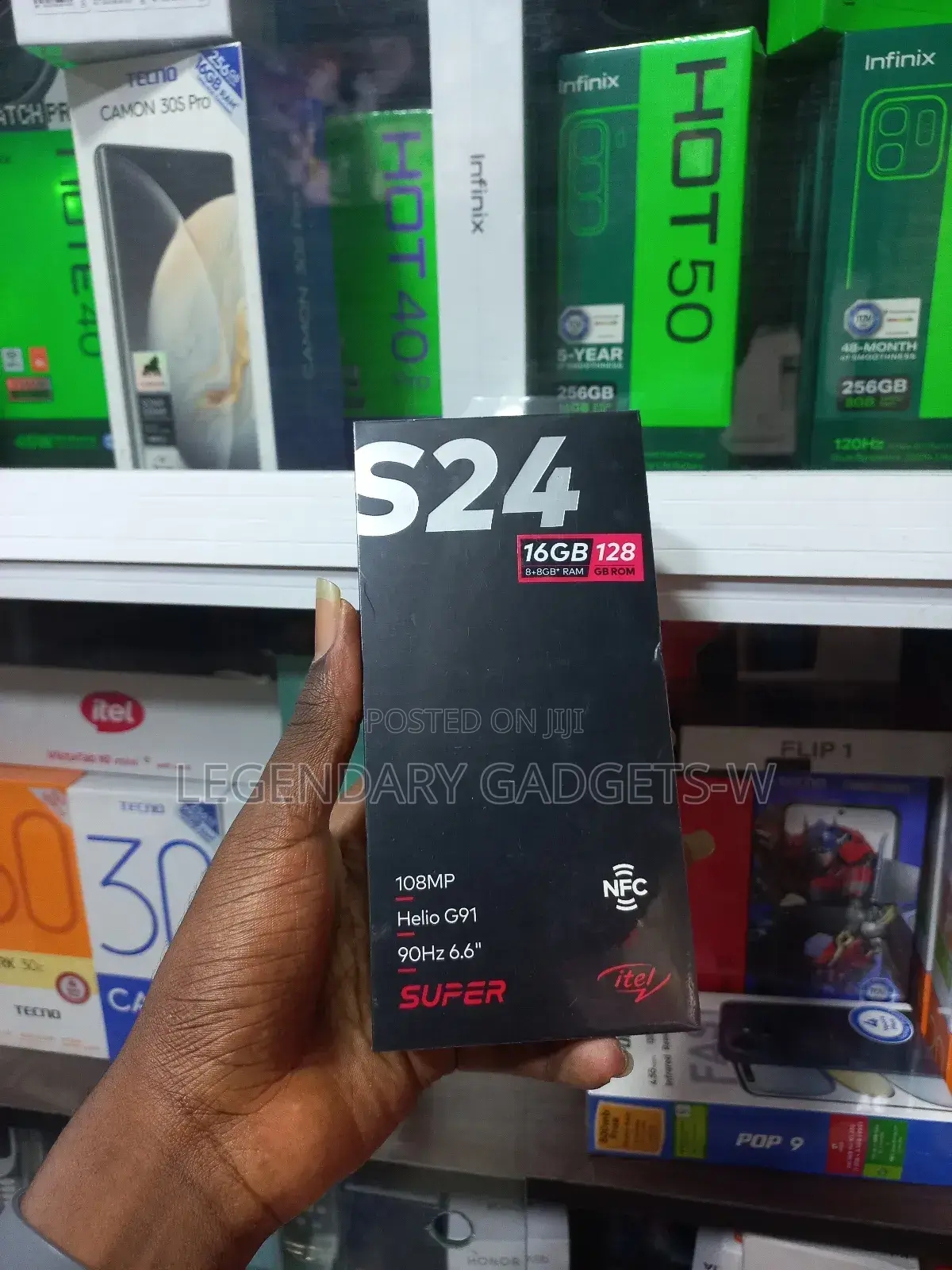 New Itel S24 128 GB