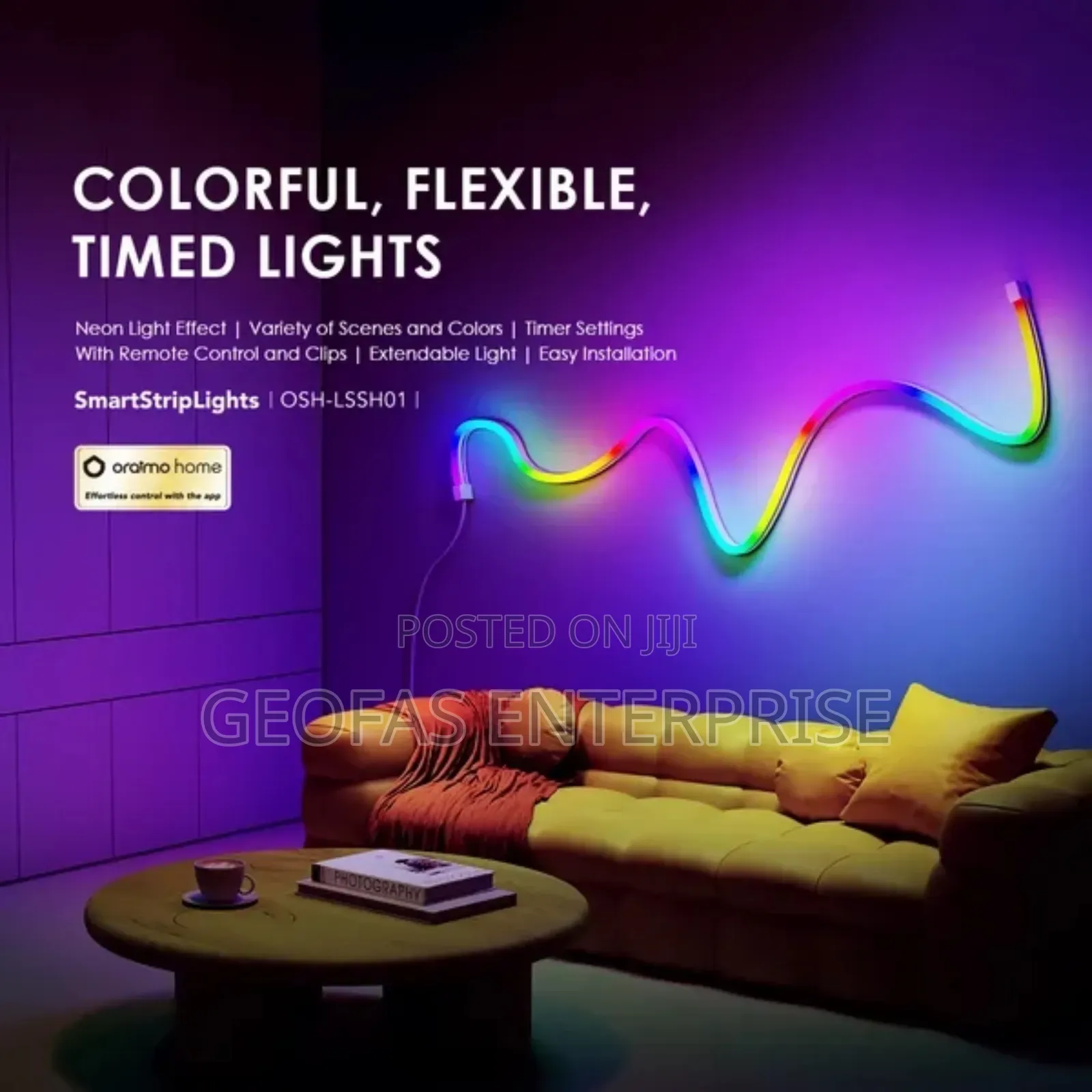 Oraimo Colorful Smart Strip Lights