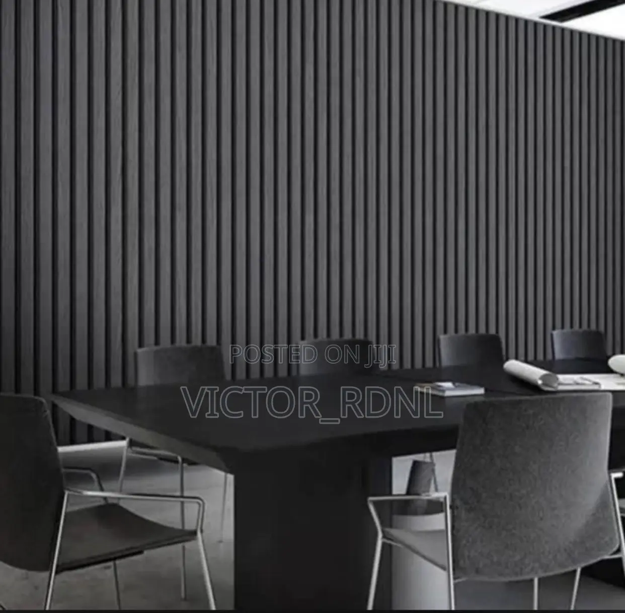 Fluted Panel Wallpaper