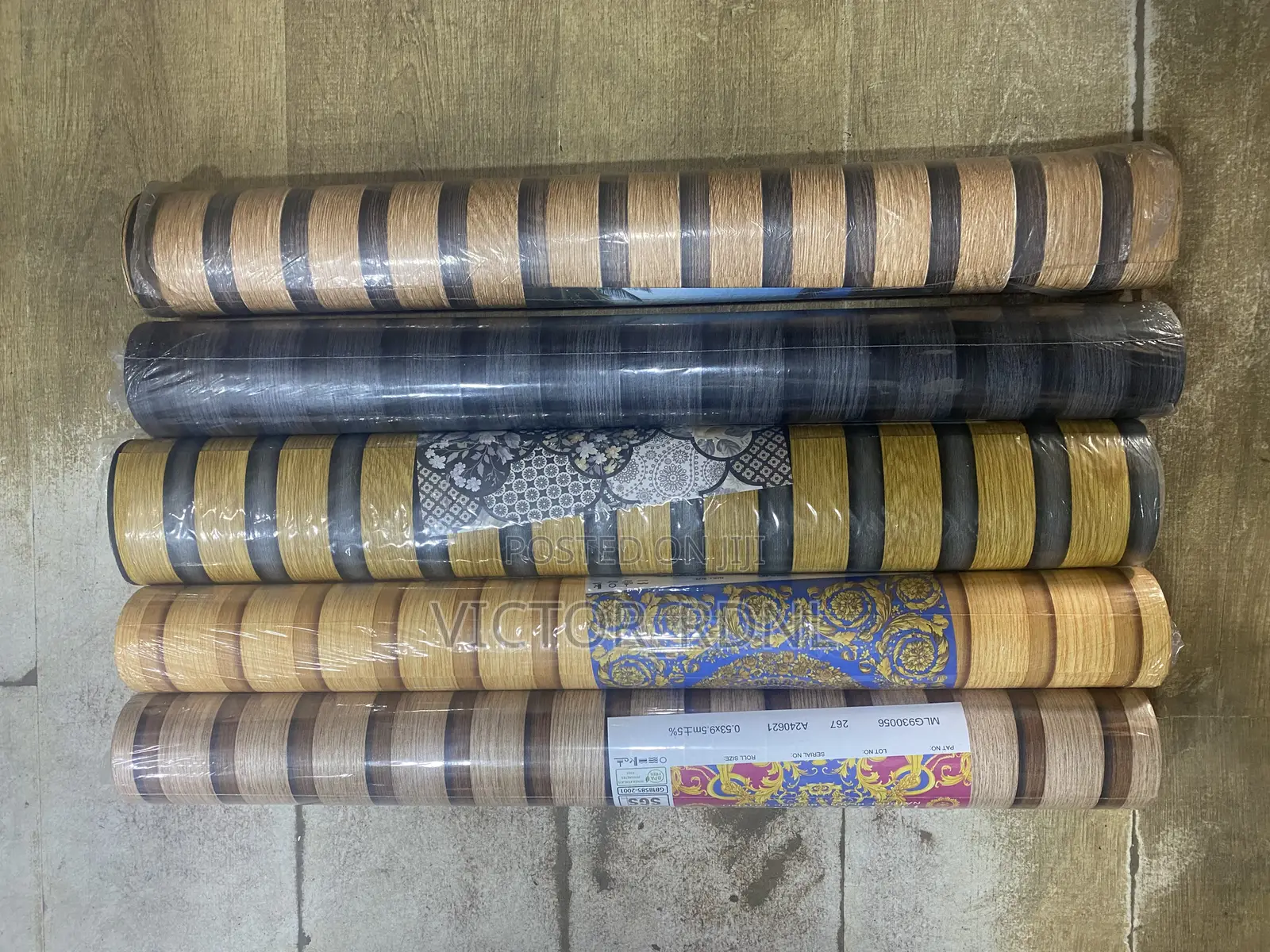 Fluted Panel Wallpaper
