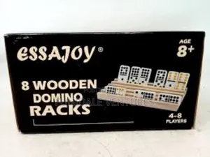 Essajoy 8 Wooden Dominoes Racks