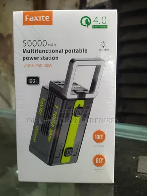 Faxite 50000mah Multifunctional Power Bank