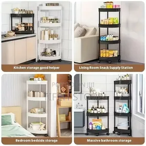 4 Tiers Storage Cart