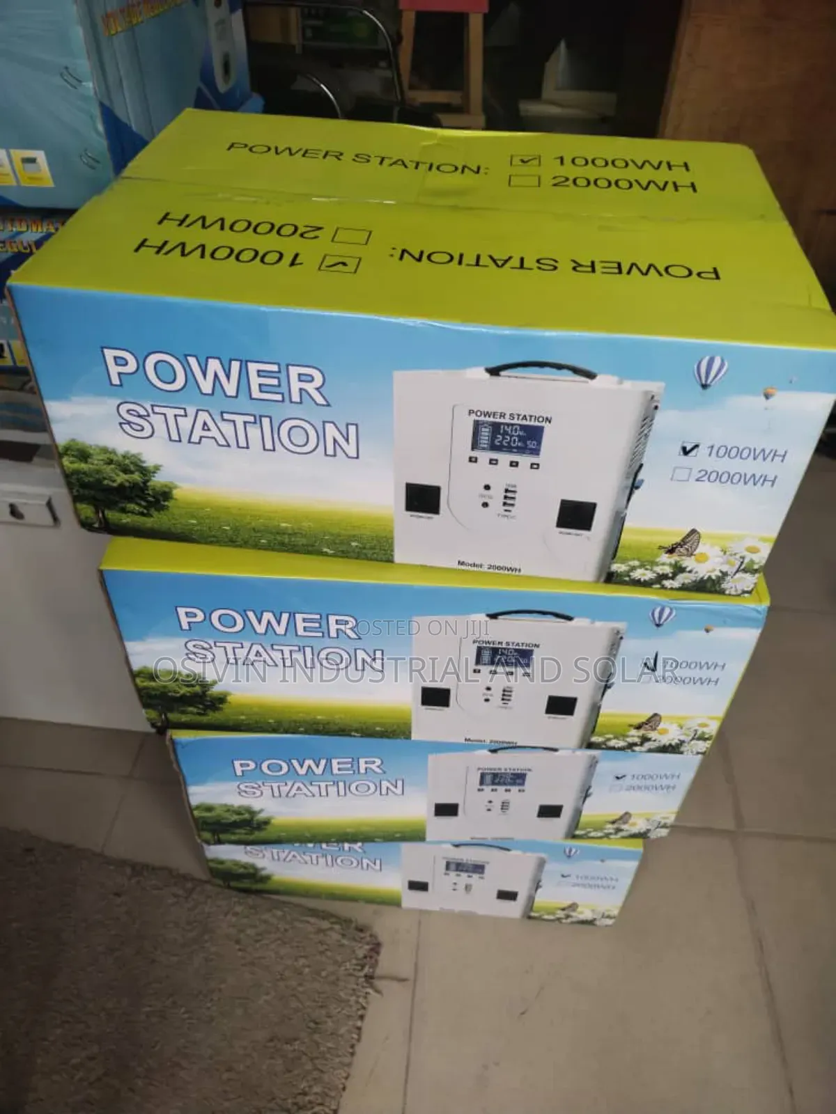 2000w Solar Generator/200w Solar Panels/Extral Backup Space