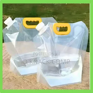 6 PCS 2.5 Litres Liquid Spout Pouch for Oil, Water, Etc
