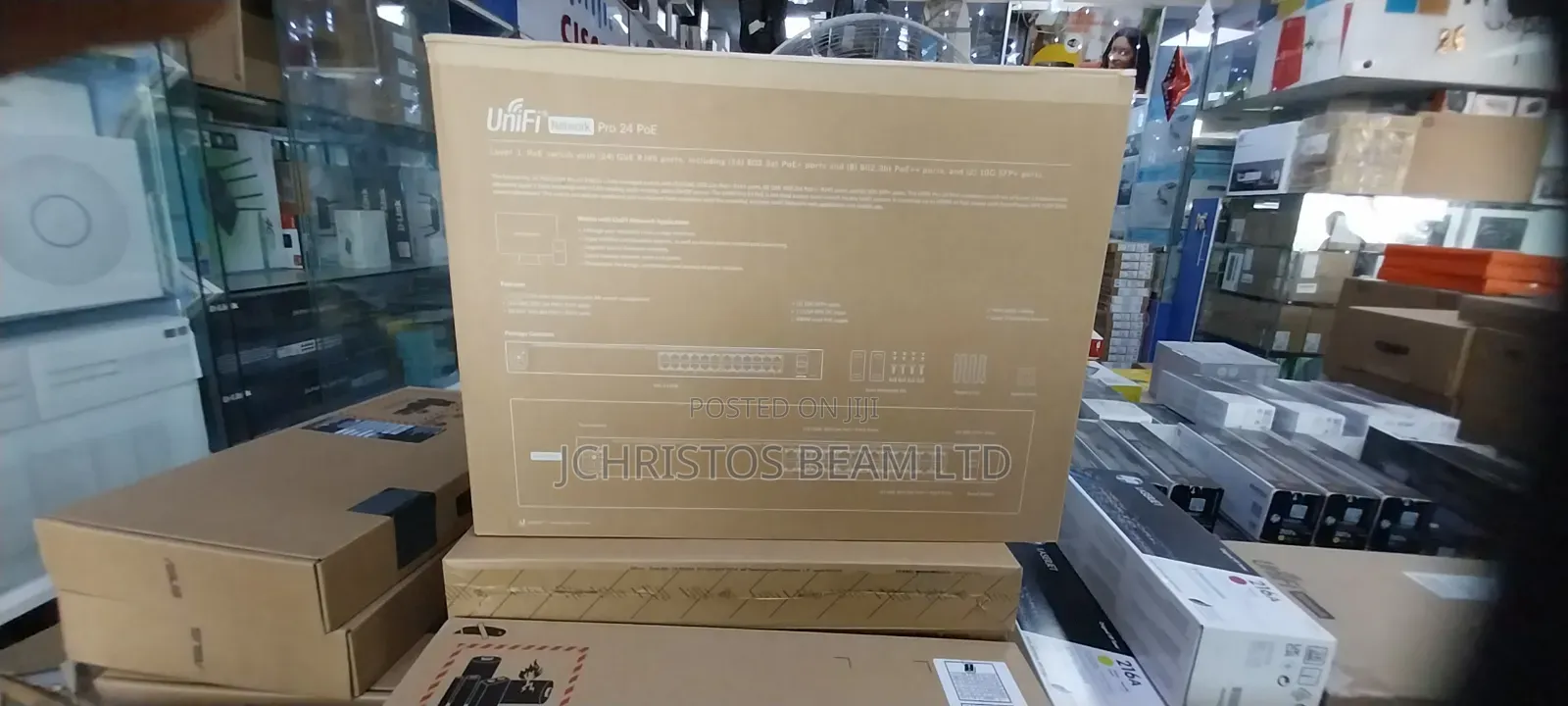 LAYER 3 POE SWITCH. UNIFI.Pro 24 Poe