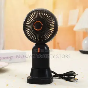 Cute Mini Handheld Fan With Stand Wedding Souvenir Gift Item