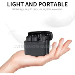 J13 Wireless Lapel Microphone + Charge Box Noise Reduction
