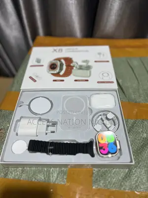 X8 Unique Combination Smart Watch With Magsafe Powerbank
