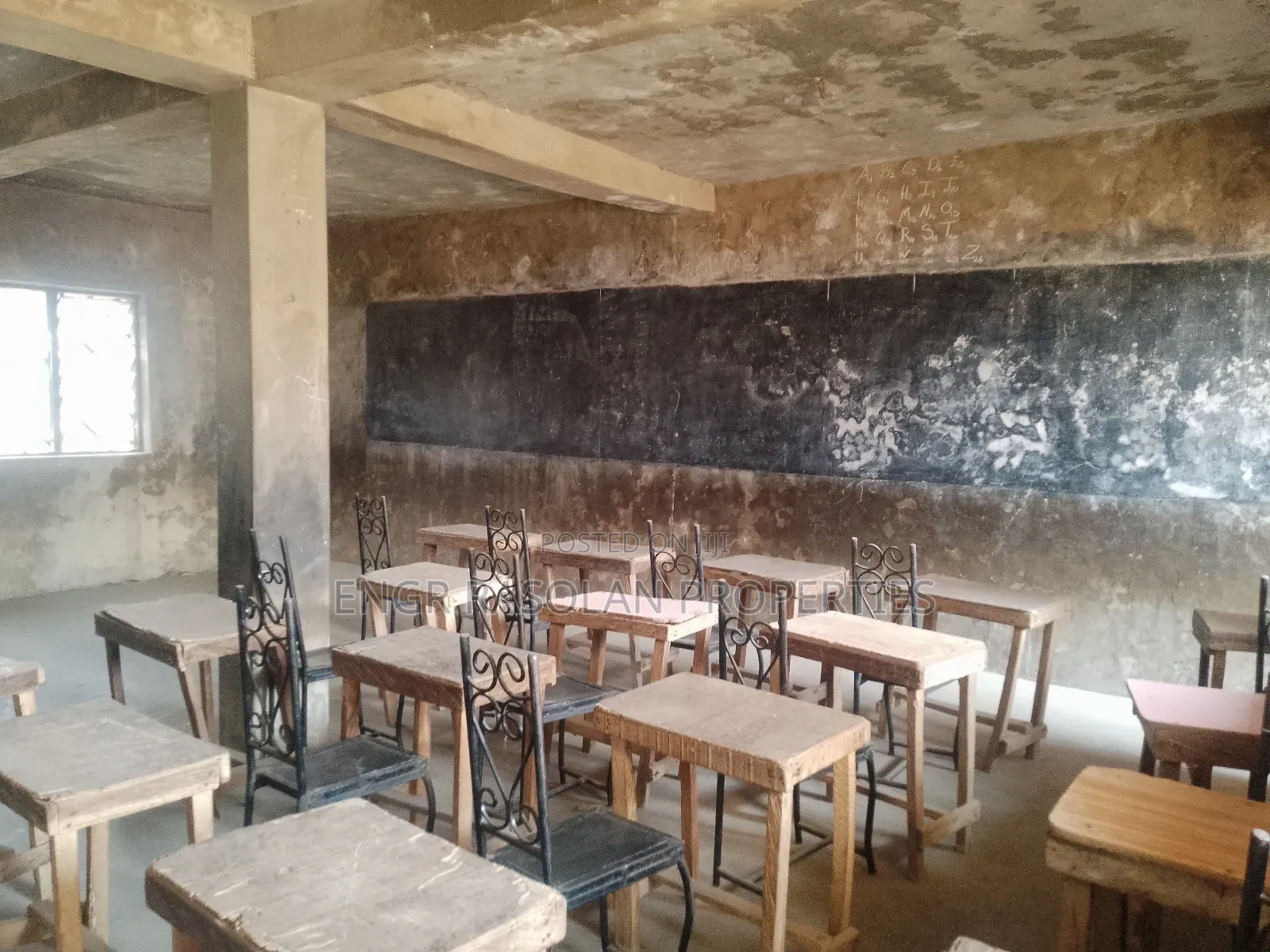 School and Building for Sale