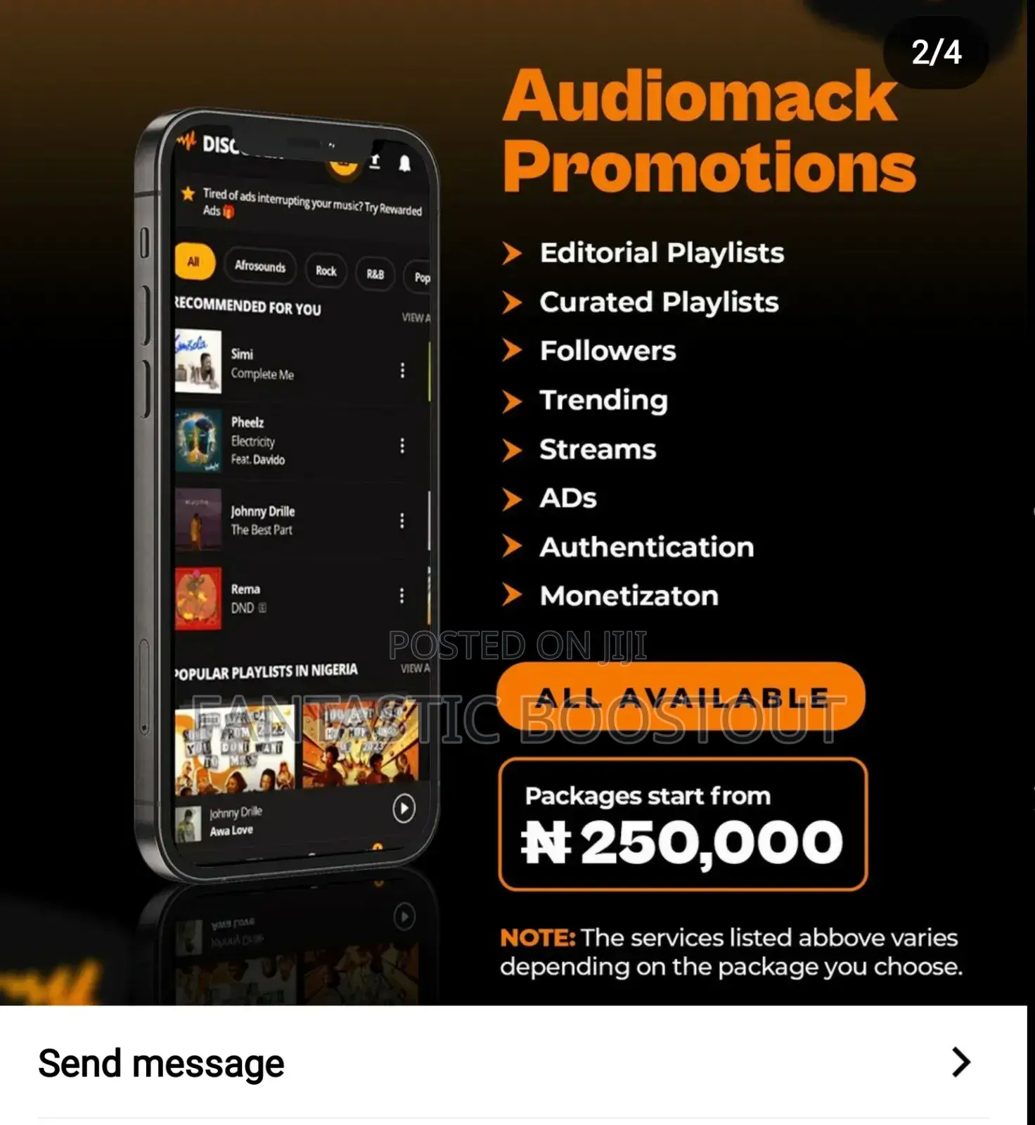 [Ai] Audiomack Promotion