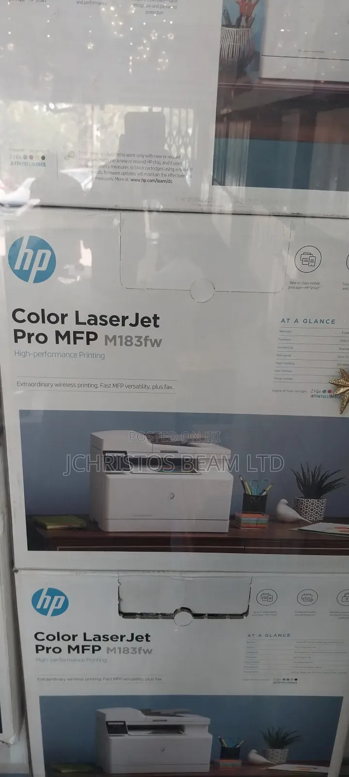 Hp Color Laserjet Pro MFP 183fw Printer