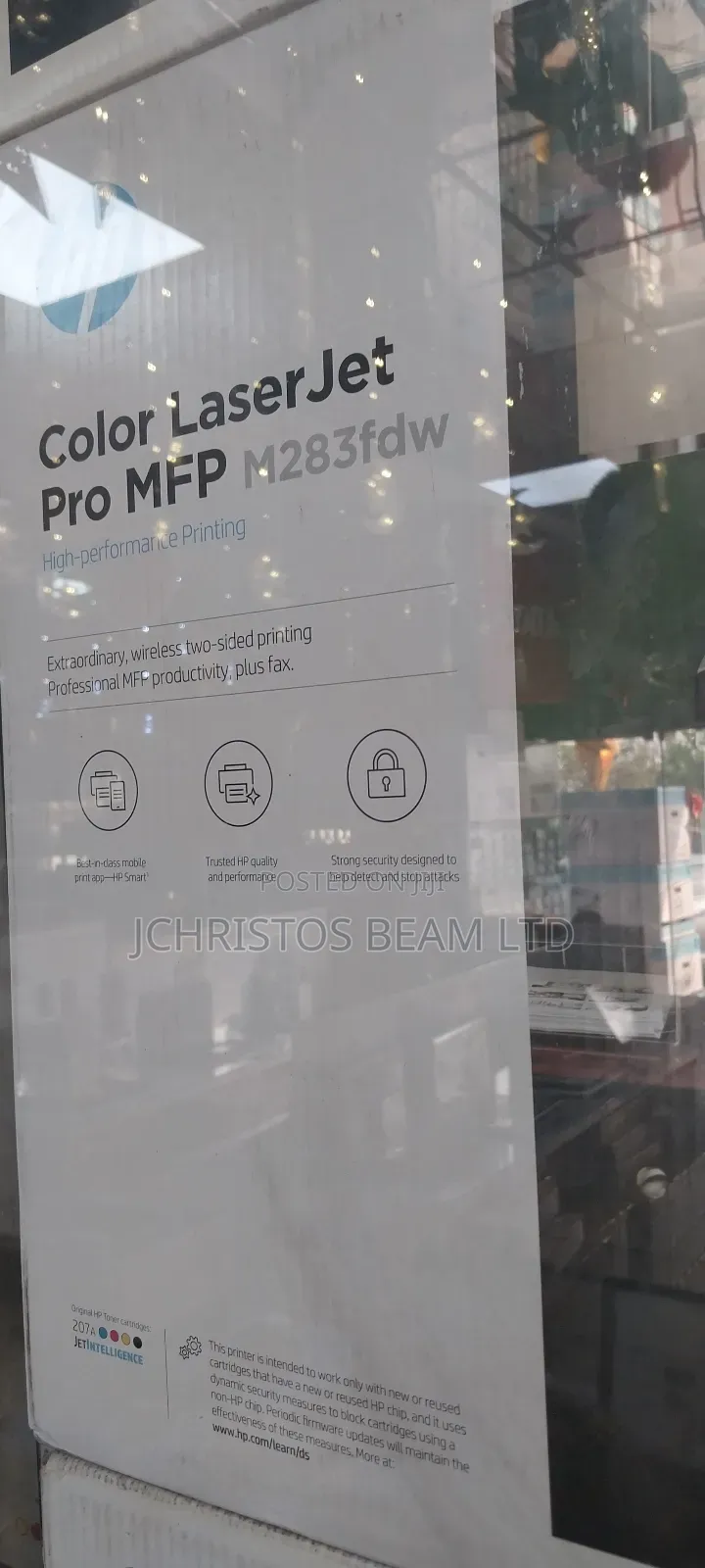 Hp Color Laserjet Pro MFP M283fdw Printer