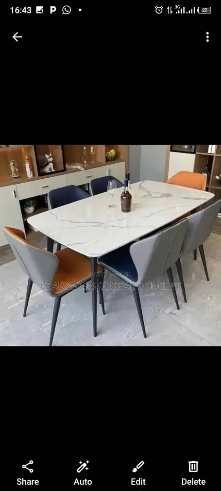 6 Seater Dinning Set
