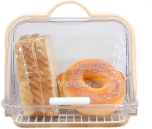 Clear Bread Box Portable Bread Box for Kitchen