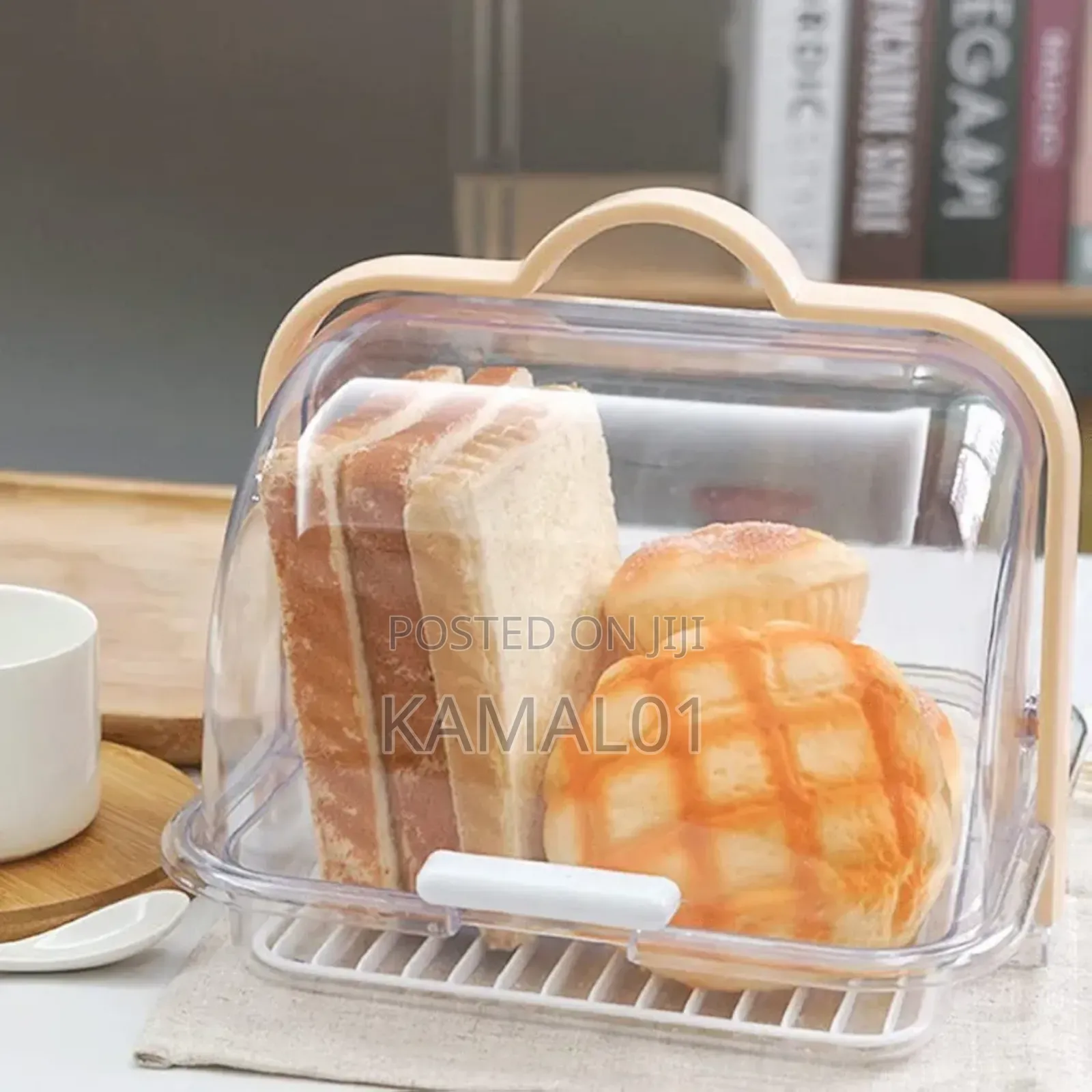 Clear Bread Box Portable Bread Box for Kitchen for sale - Kamal01 Price ...