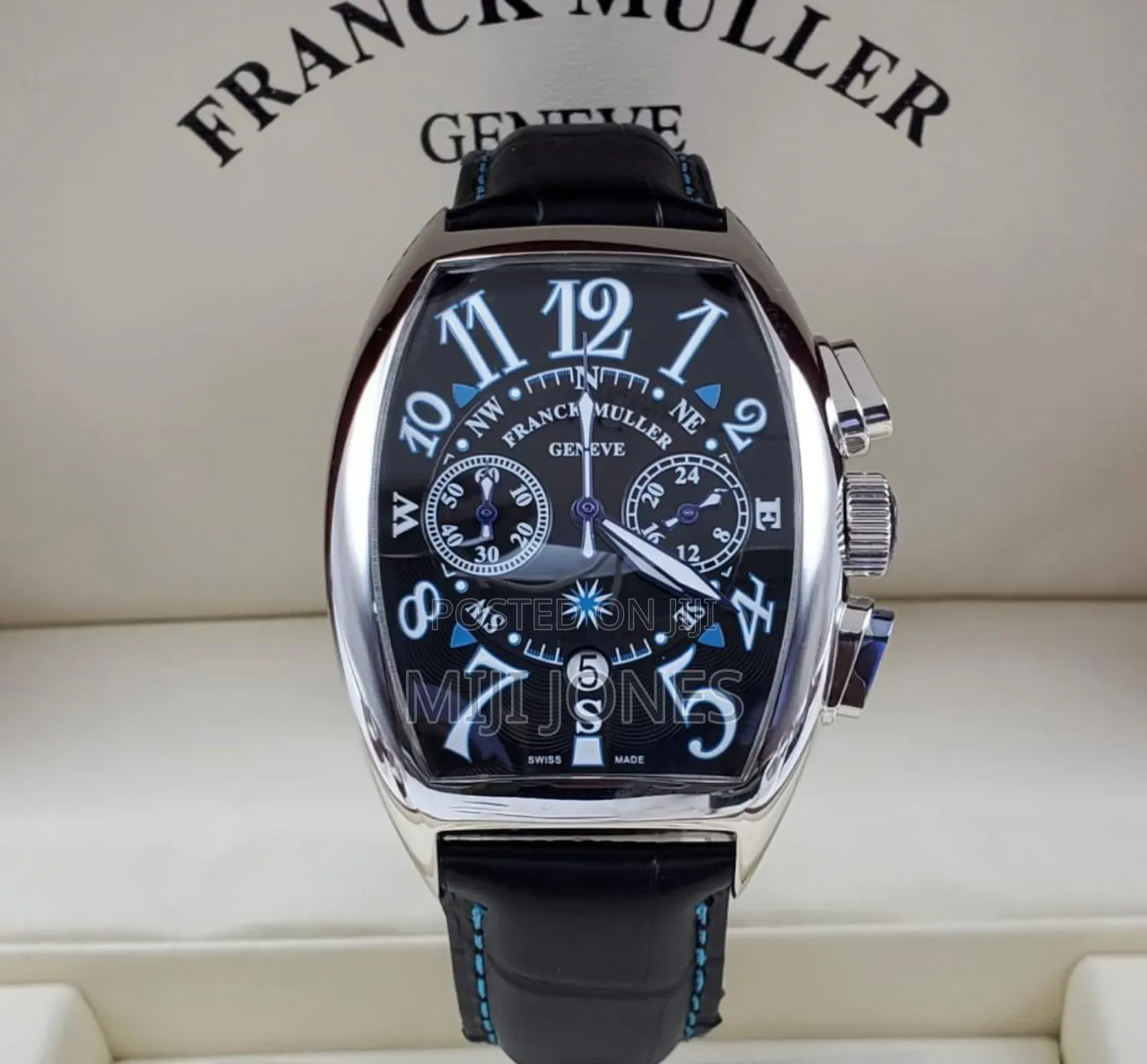 FRANCK Muller Geneve Leather Watch