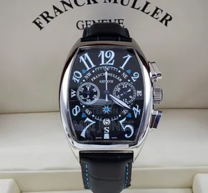 FRANCK Muller Geneve Leather Watch