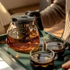 Exotic 5pcs Large Capacity Glass Water Jug/Teapot Drinking Cups