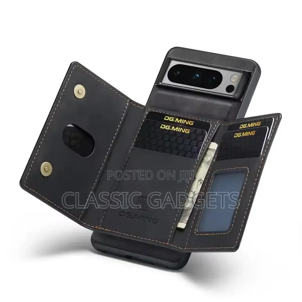 Leather With Wallet Cover for Google Pixel 8 Pro to 9 Pro Xl