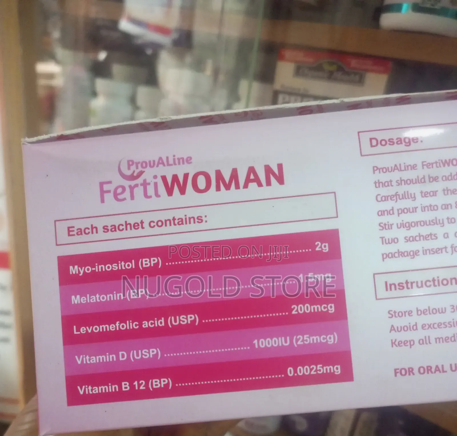 Provaline Fertiwoman * 60 Sachets