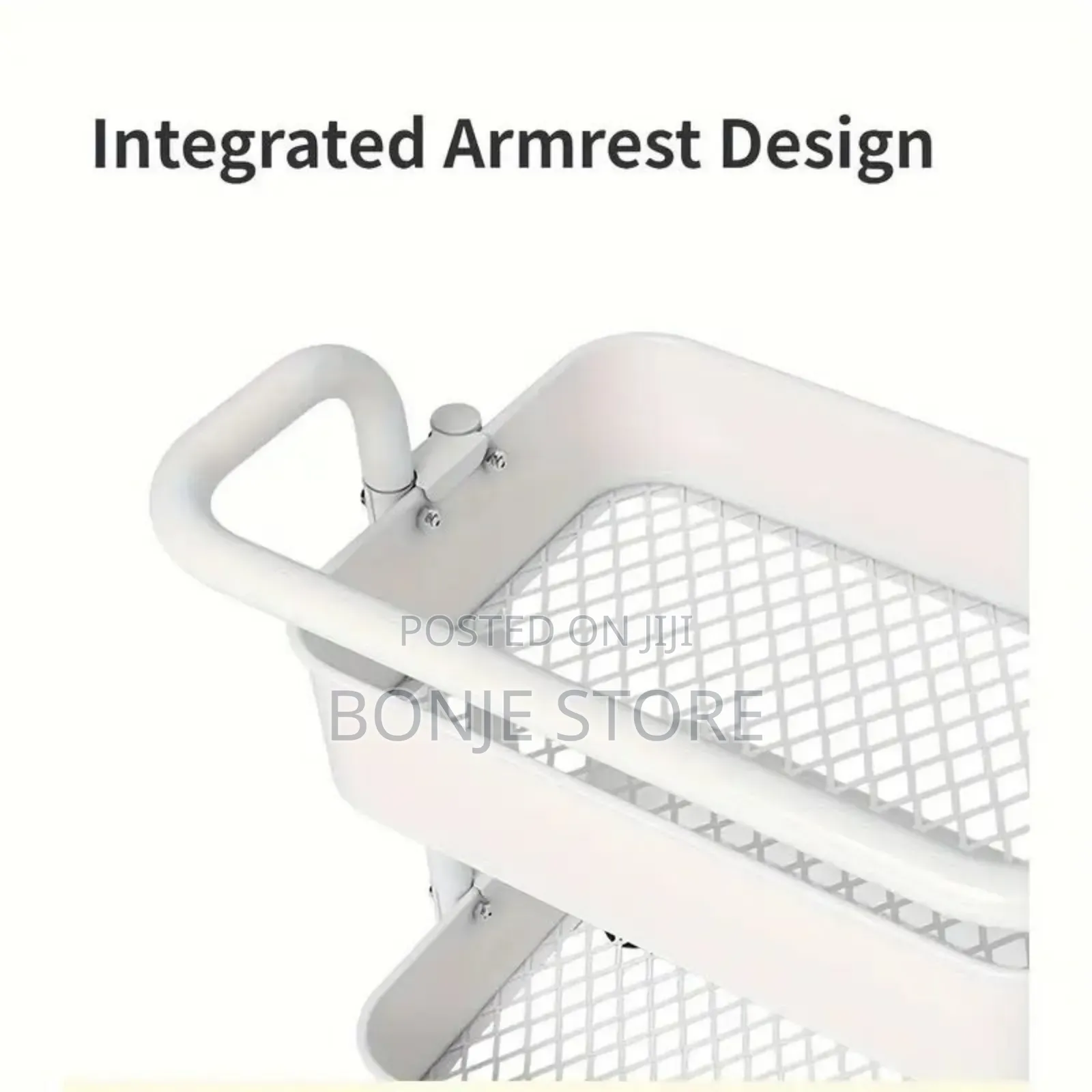 3-Tier Rolling Cart, Kitchen Storage Rack, Baby Trolley