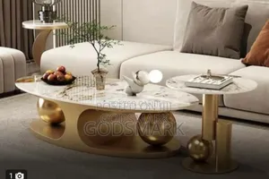 Marble Dining Table and Side Stool.