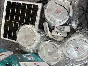 4 Solar Ceiling Lights With One Panel