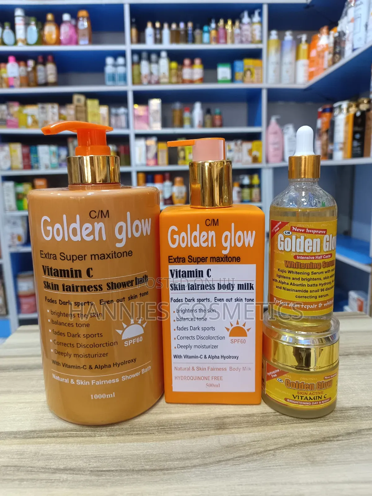Golden Glow Extra Super Maxitone Skin Care Set
