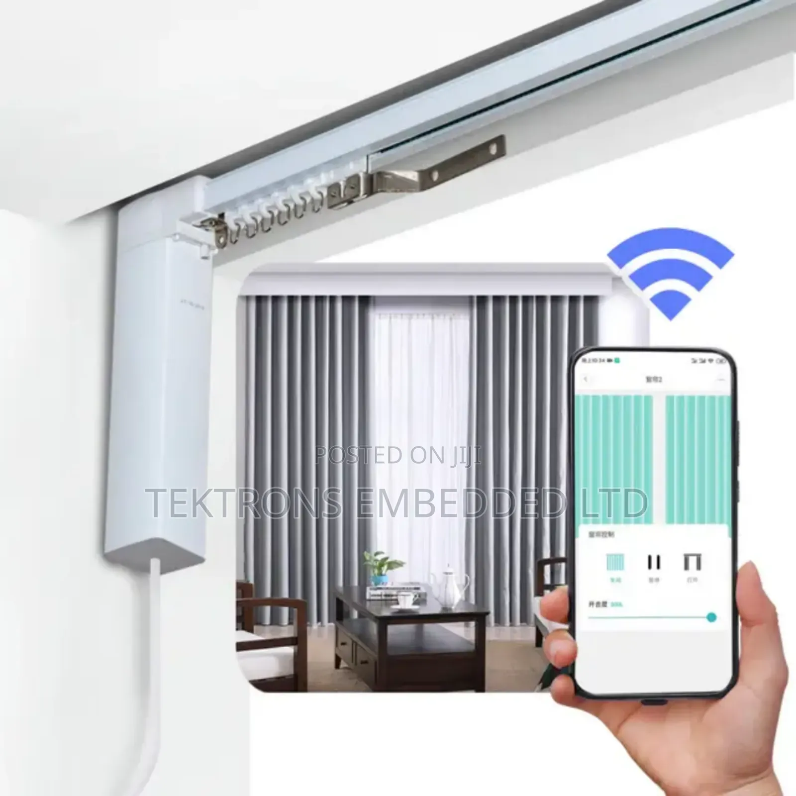Smart Home Motorized Curtain