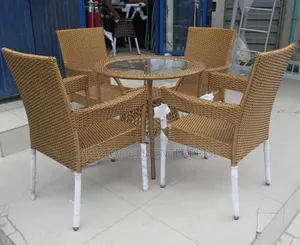 Outdoor Rattan Chair Set