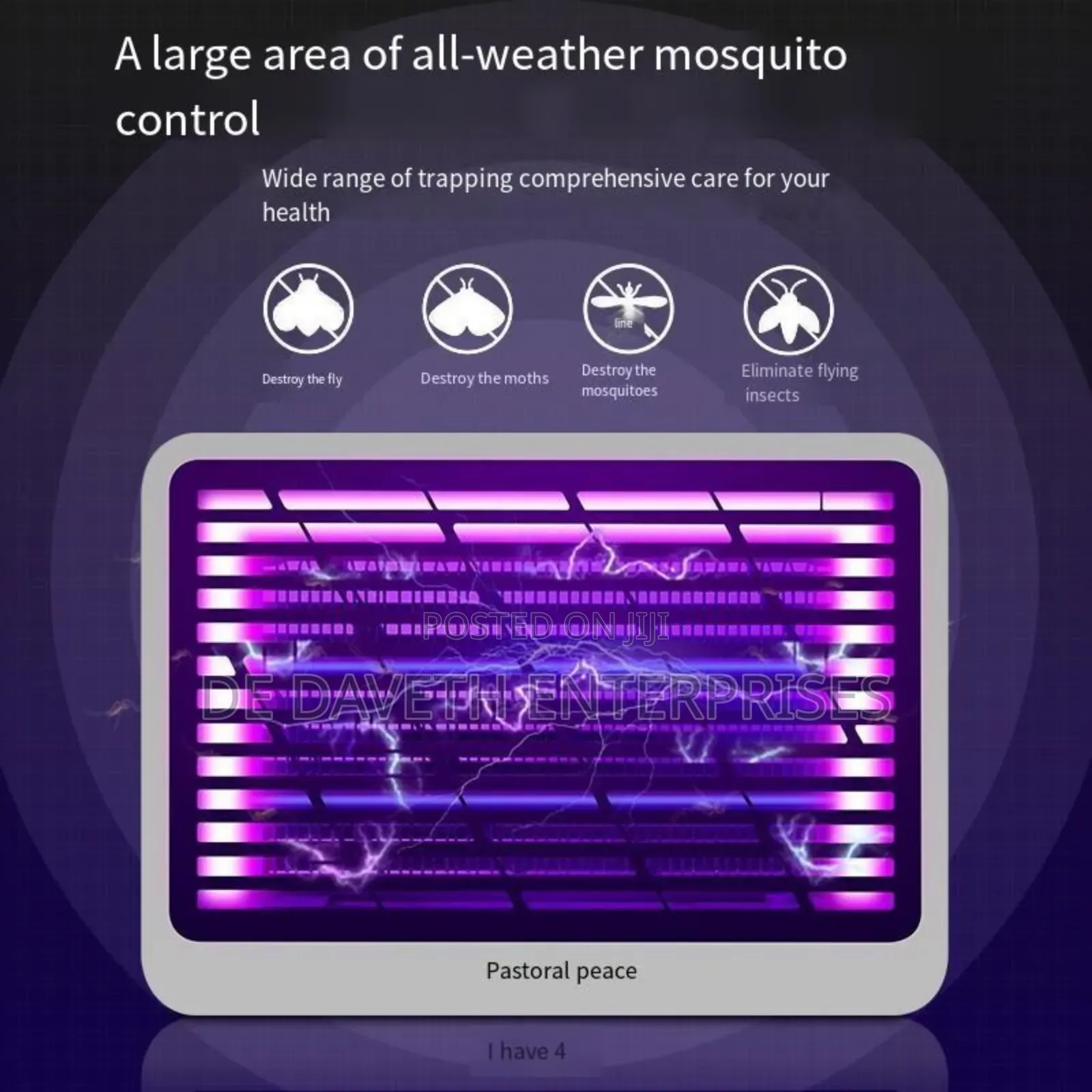 USB Rechargeable UV Mosquito Trap