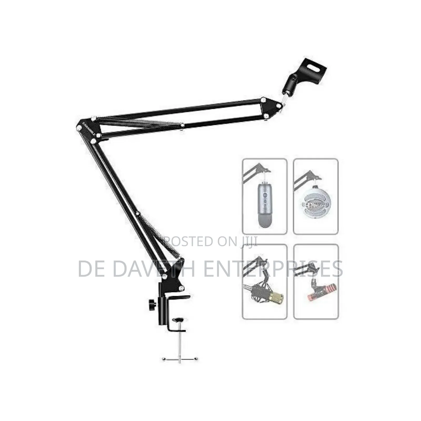Condenser Microphone Stand for Podcasting