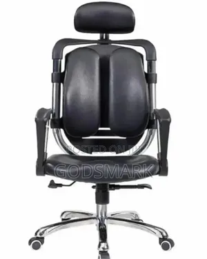 Kidney Shaped Office Chair Swivel for Waist Pain Prevention.