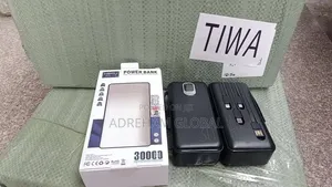 Hepu 30,000mah Powerbank With Usb Cords Good Quality