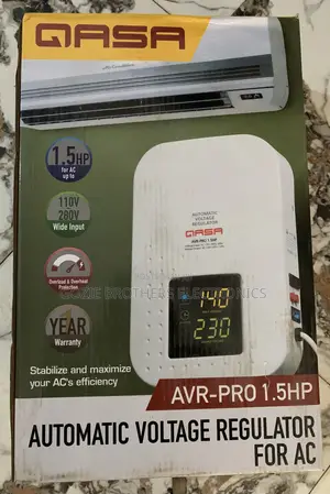 QASA 1.5hp Digital Wall Mounted Stabilizer (2000 Kva)