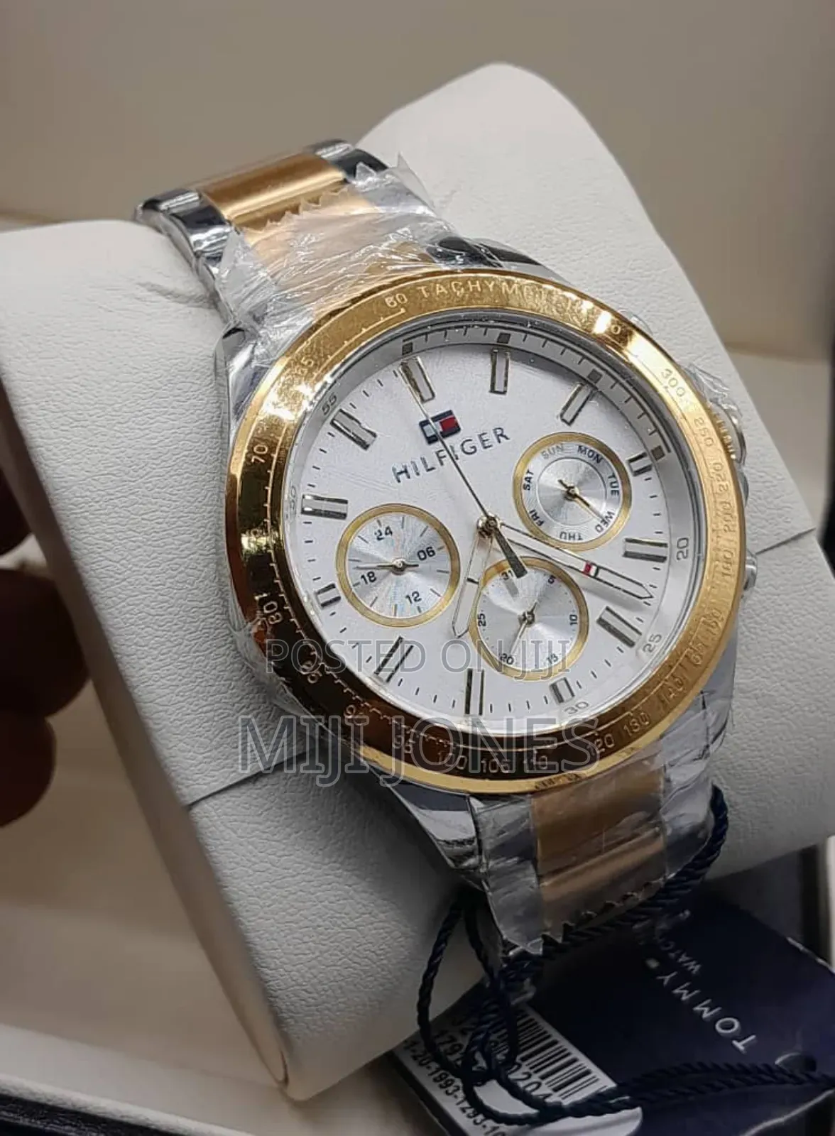 Hilfiger Two Tone Chain Watch