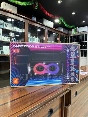 JBL Partybox Stage 320 | Portable Party Bluetooth Speaker With Wheels