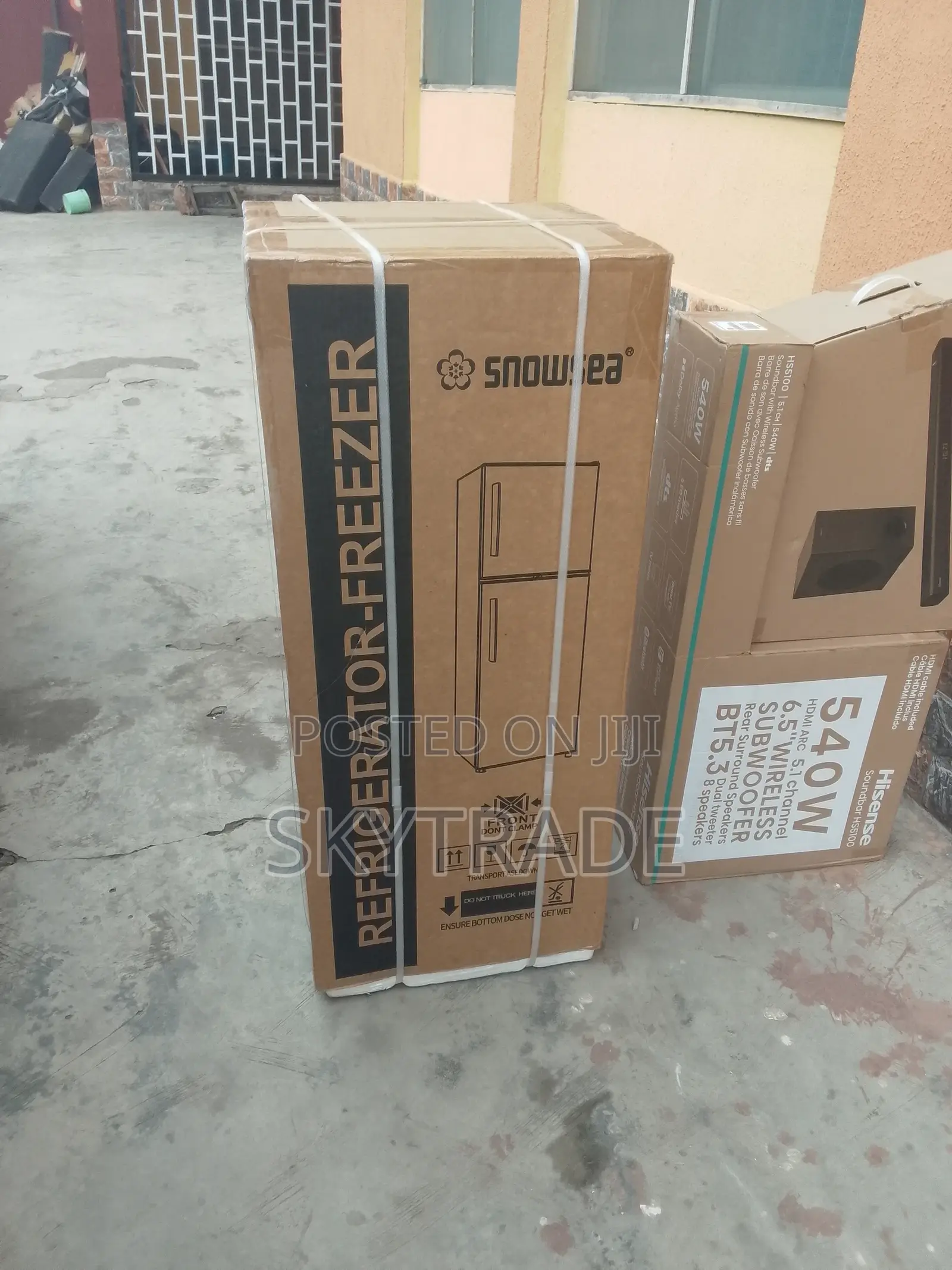 Snowsea 120liters Freezer +Refrigerator BCD-166