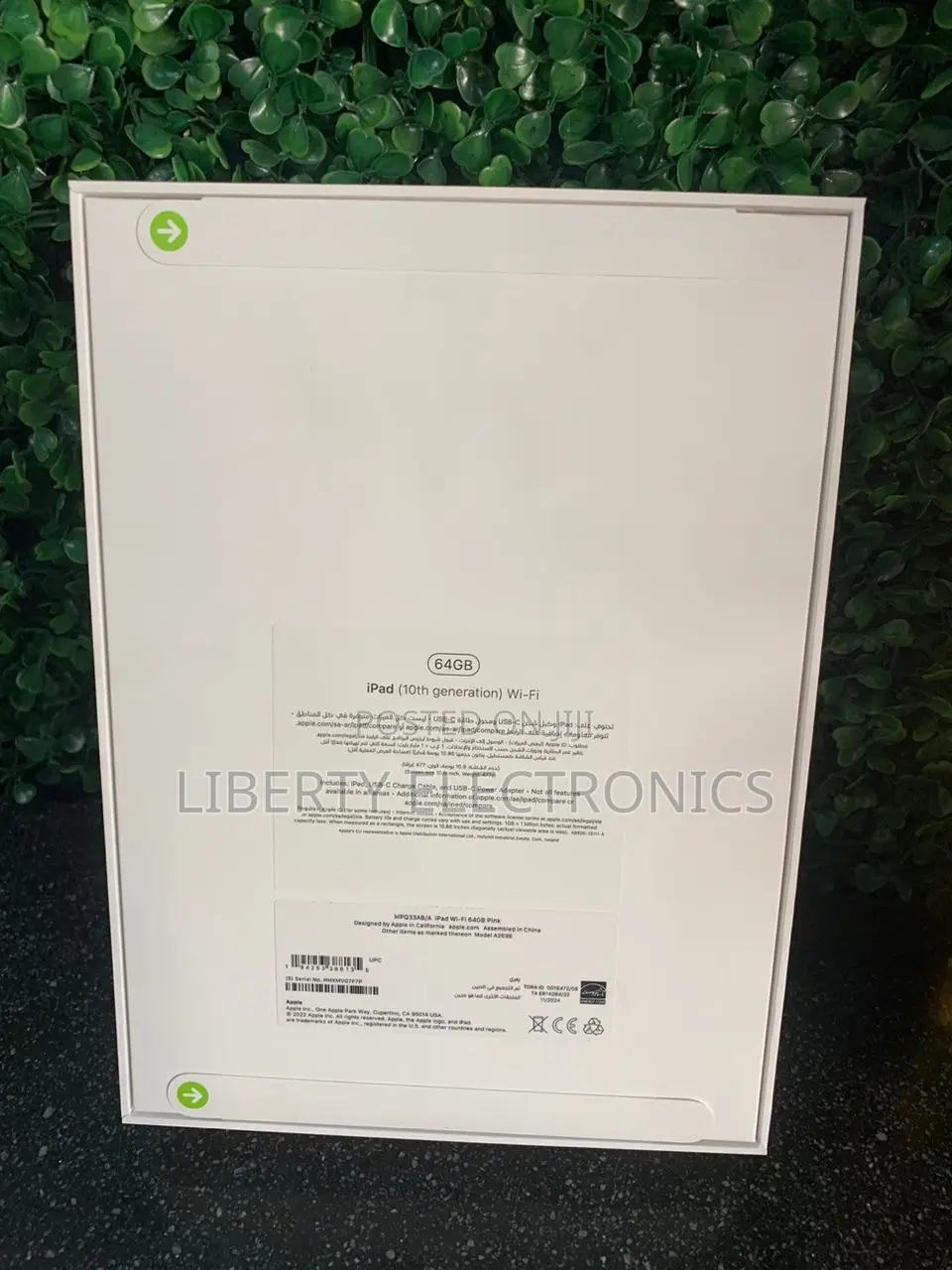 New Apple iPad (2022) 64 GB Pink