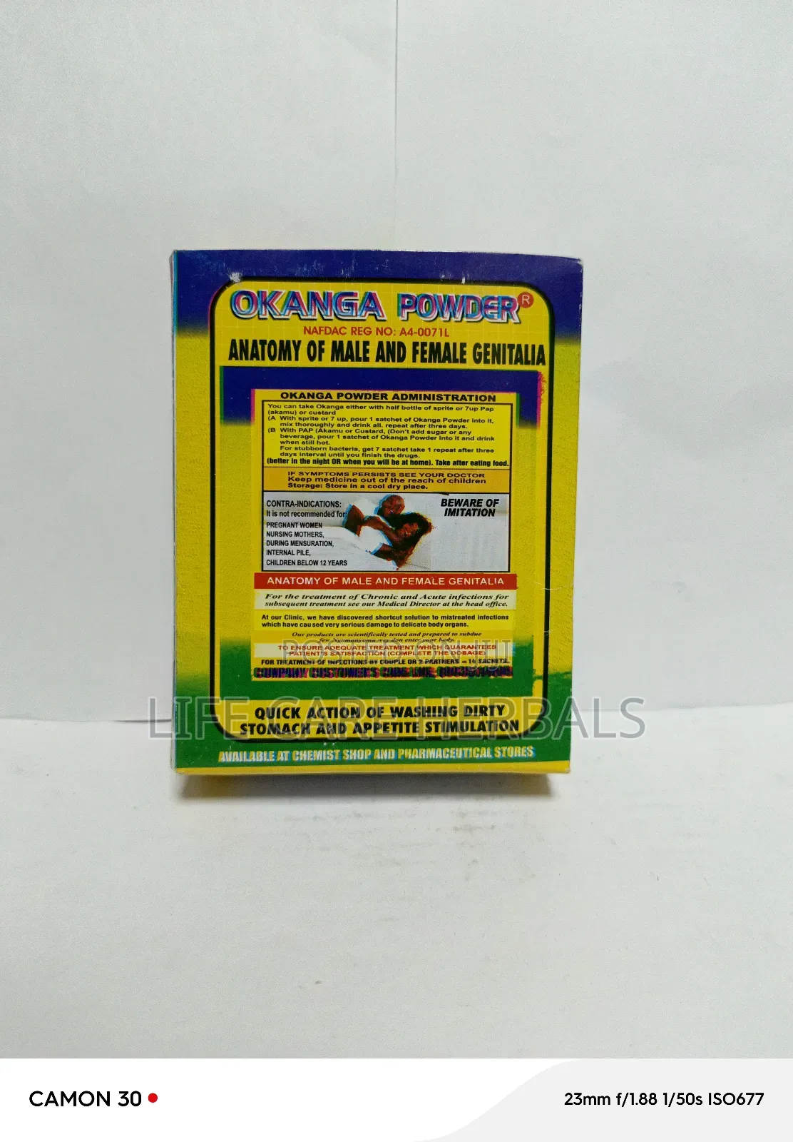 Okanga Herbal Powder