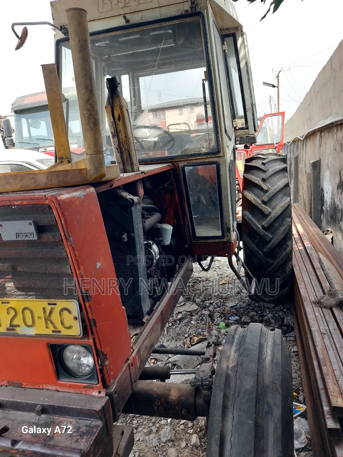 Fiat 780 Farm Tractor Foreign Used
