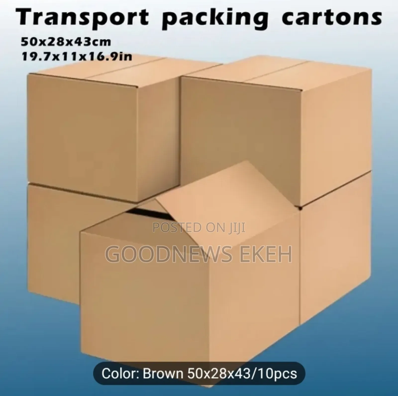 Transport Packing Cartons