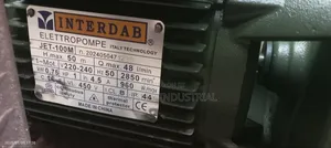 INTERDAB Surface Water Pump 1hp 1yr Warranty
