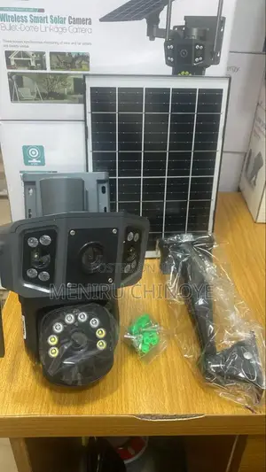 Three Lens 4g Solar Camera