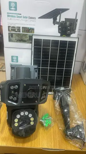 Three Lens 4g Solar Camera