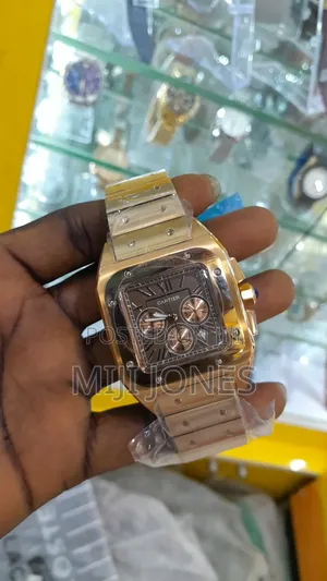 Photo - Cartier Brown Dial Chain Watch