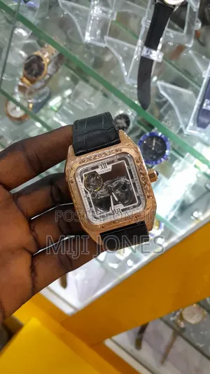 Mechanical Leather Strap Watch