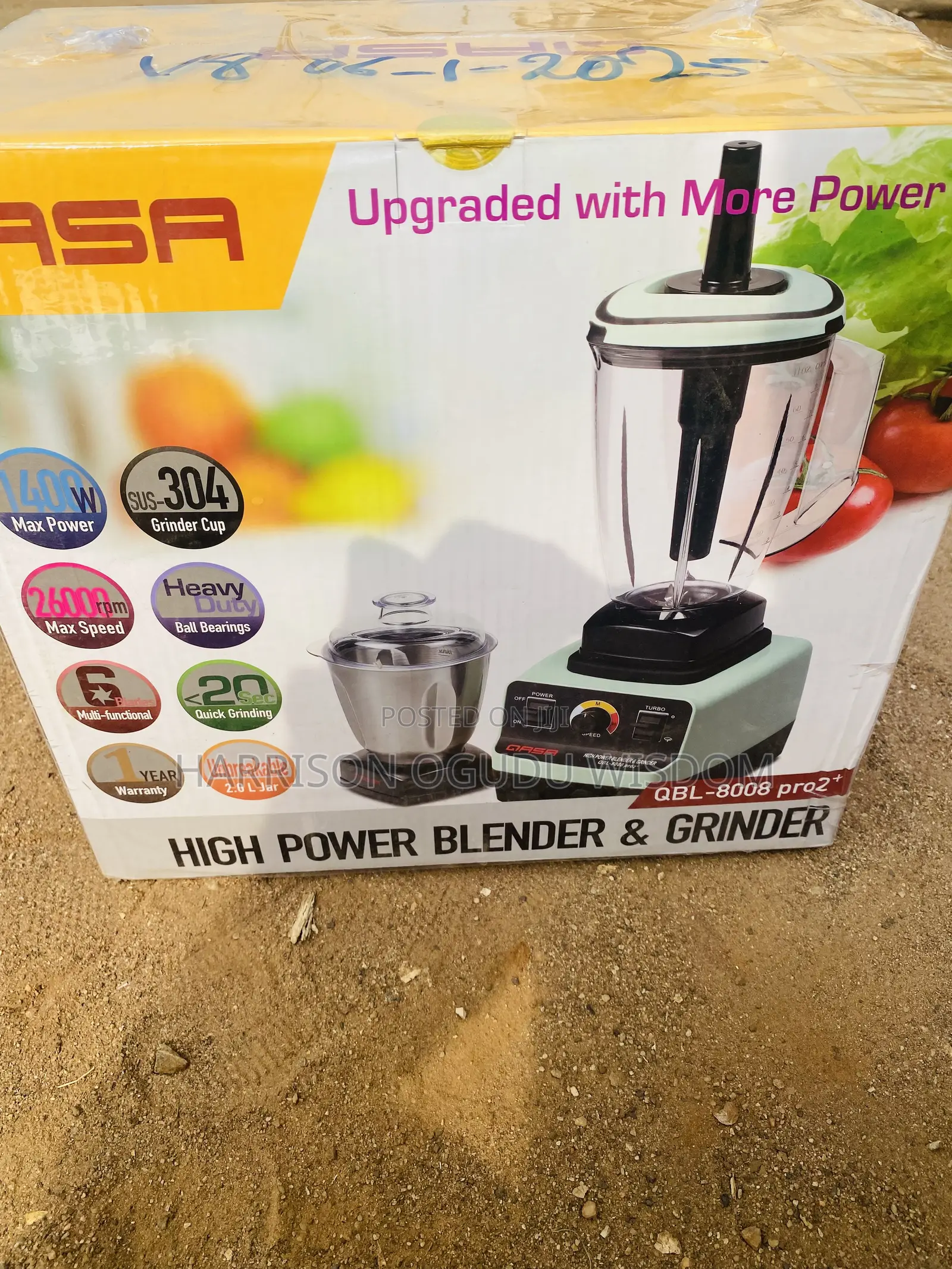 Original Qasa Blender Available