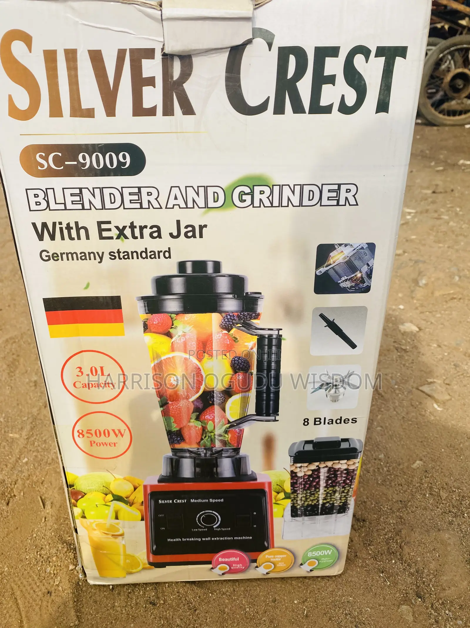 Original Silver Crest Blender Available